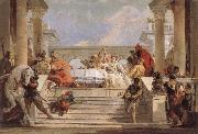 Giovanni Battista Tiepolo THe Banquet of Cleopatra oil painting